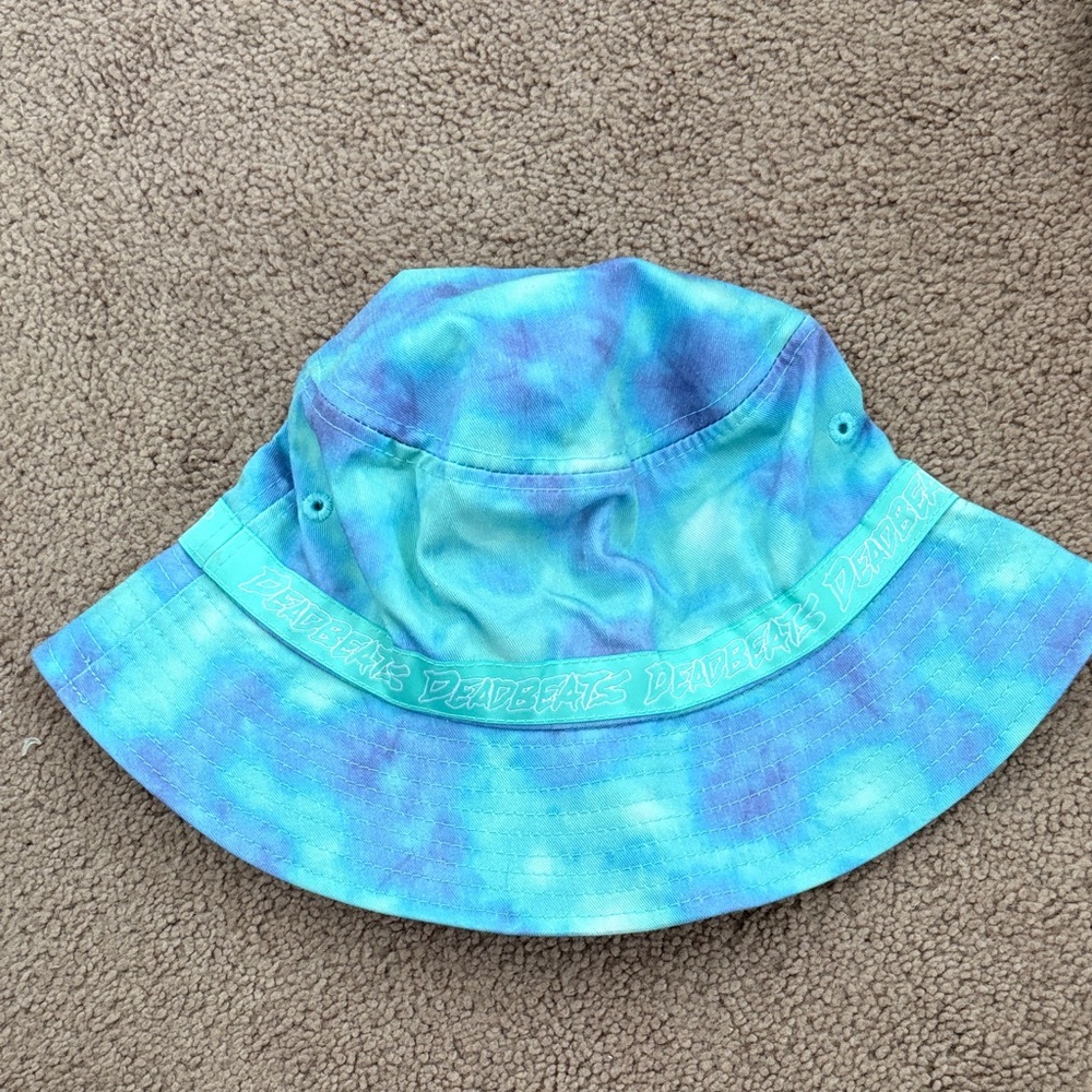 Tie-Dye Blue & Purple Bucket Hat